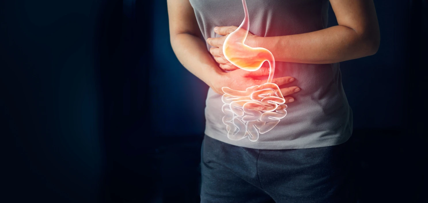 Gastrointestinal symptoms infographic