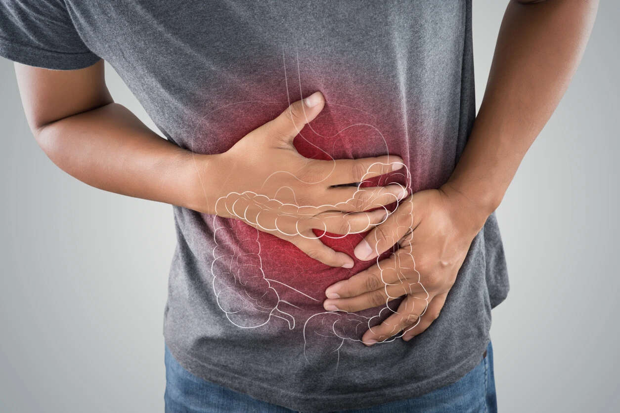 Digestive symptoms illustration