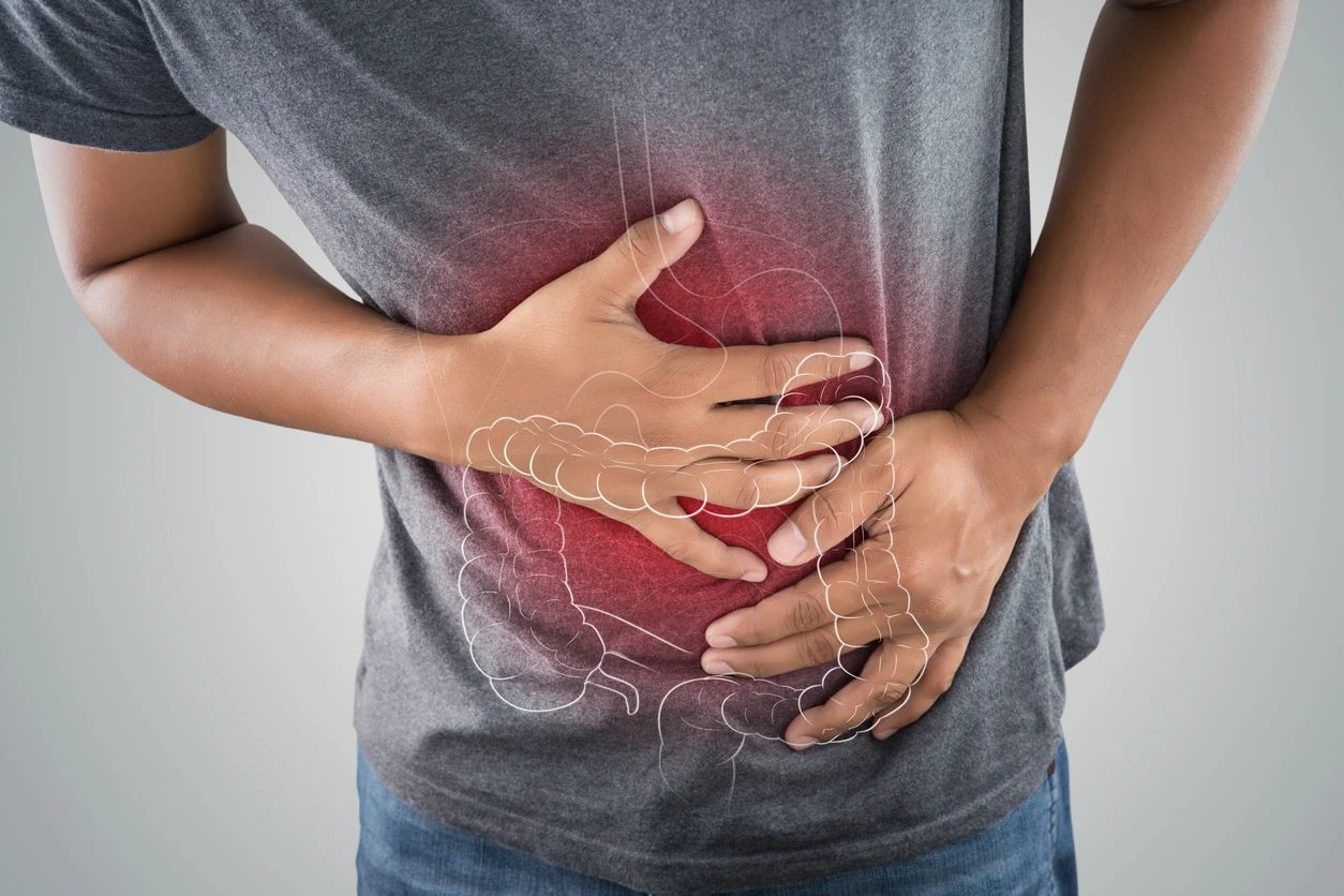 Digestive symptoms illustration